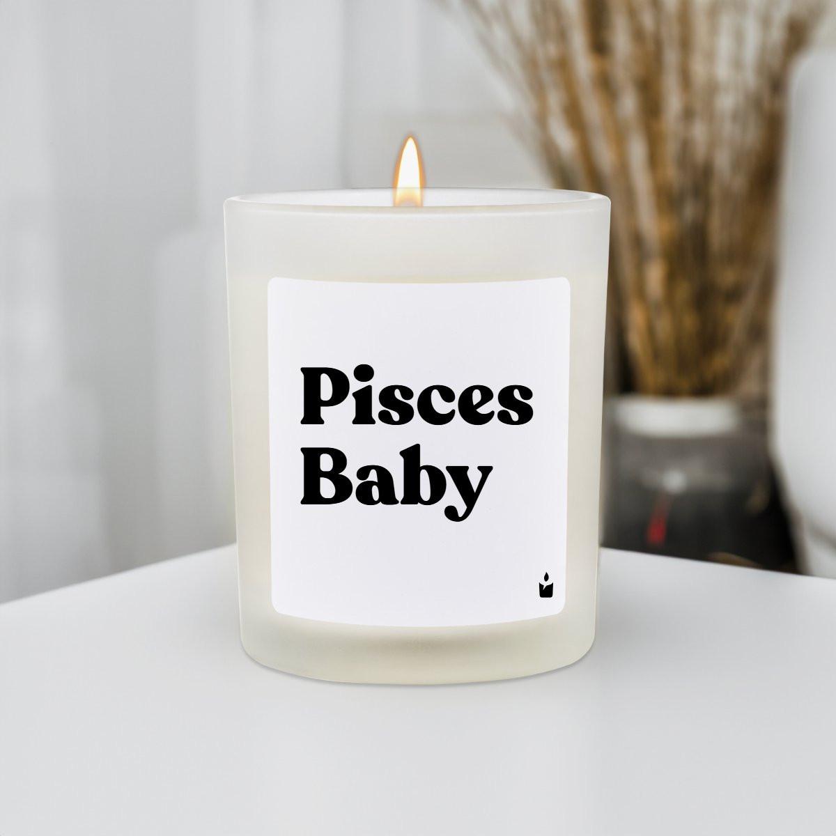 CandleHand Duftkerze Woody Pisces Baby