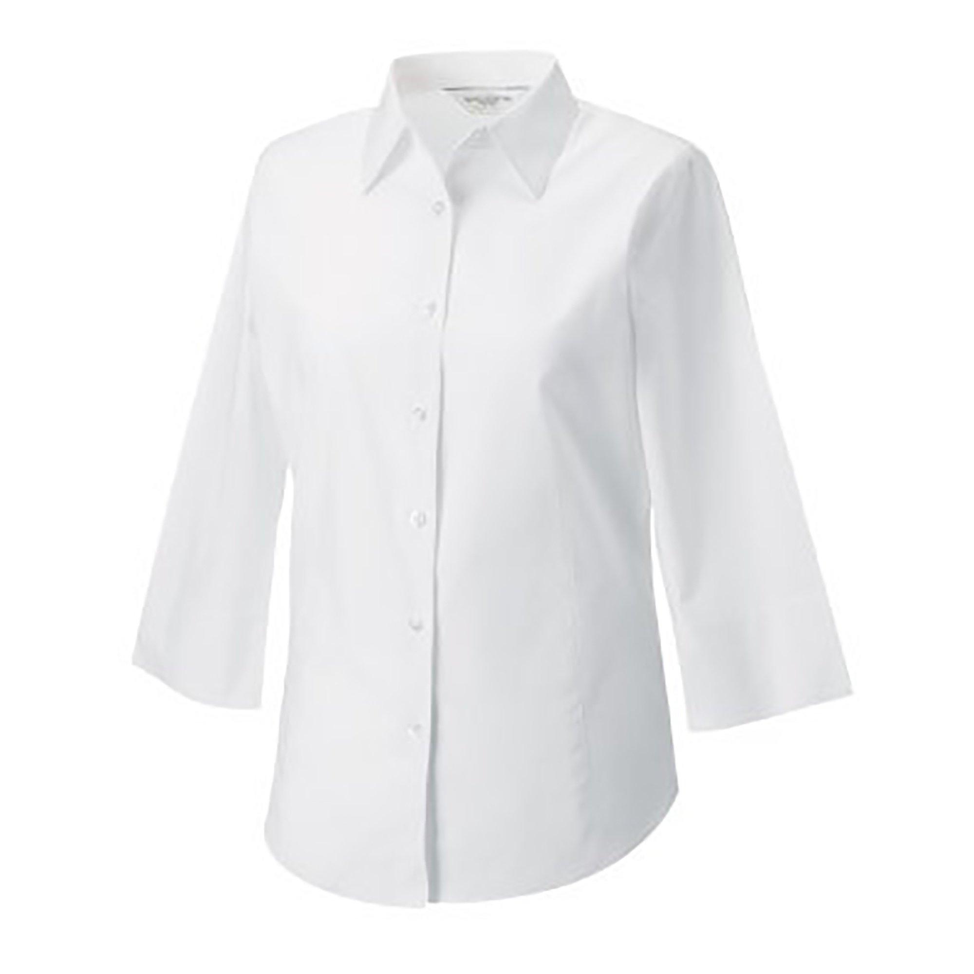 Russell Collection Easy Care 3/4 Arm Bluse