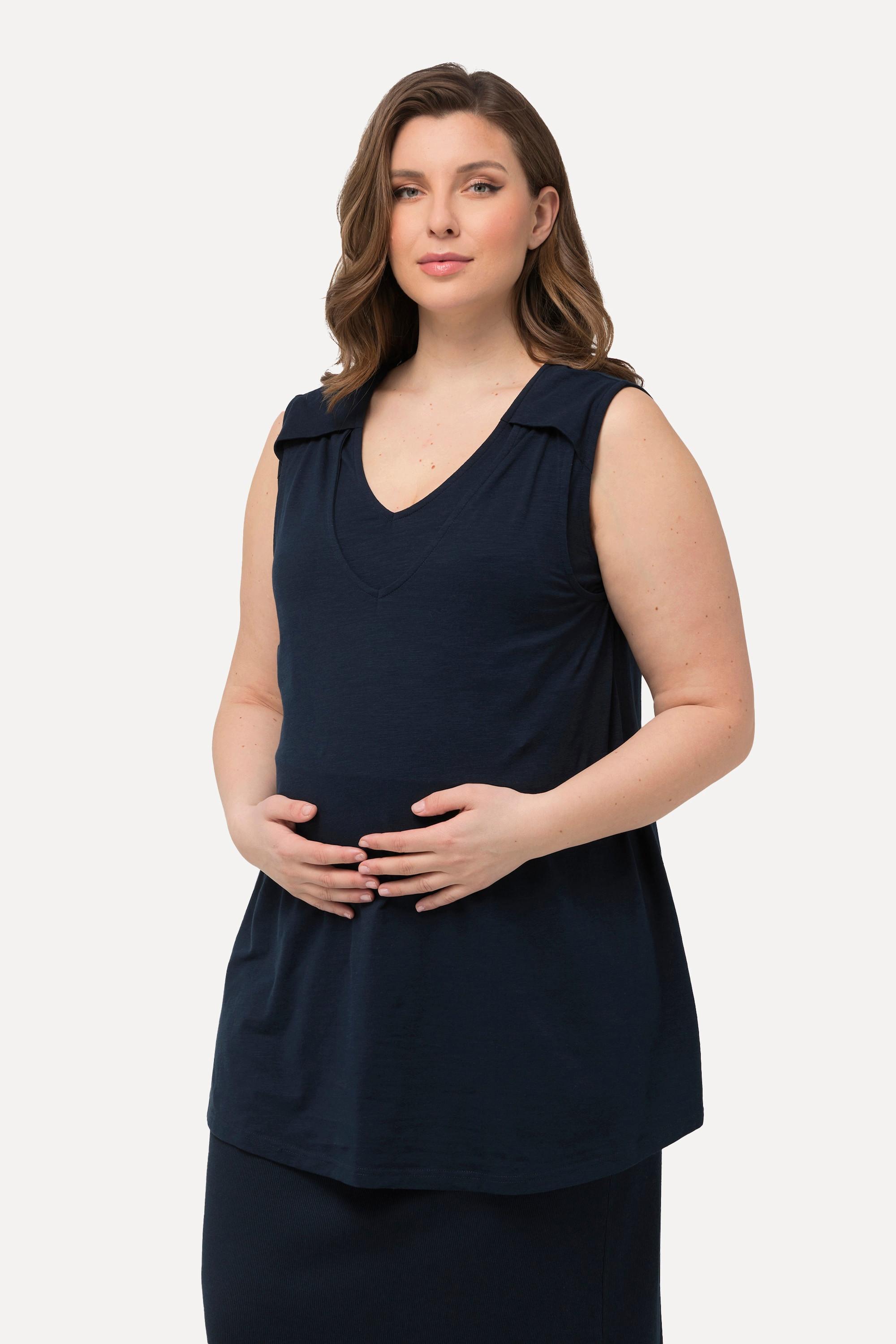 Ulla Popken Bellieva Longtop A-Linie ärmellos mit Stillfunktion