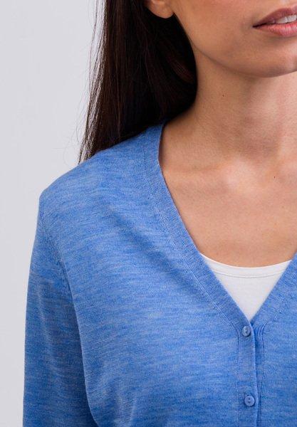 CASH-MERE.CH Kaschmir Cardigan V-Ausschnitt