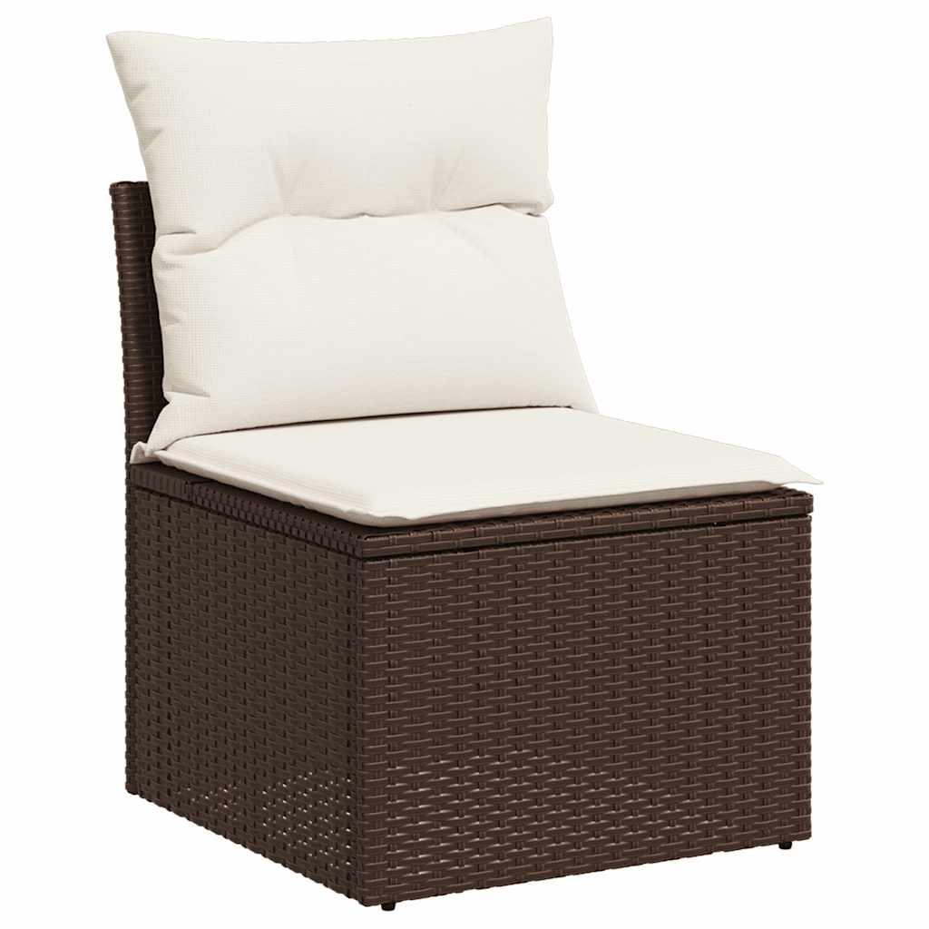 VidaXL Gartensofa set poly-rattan
