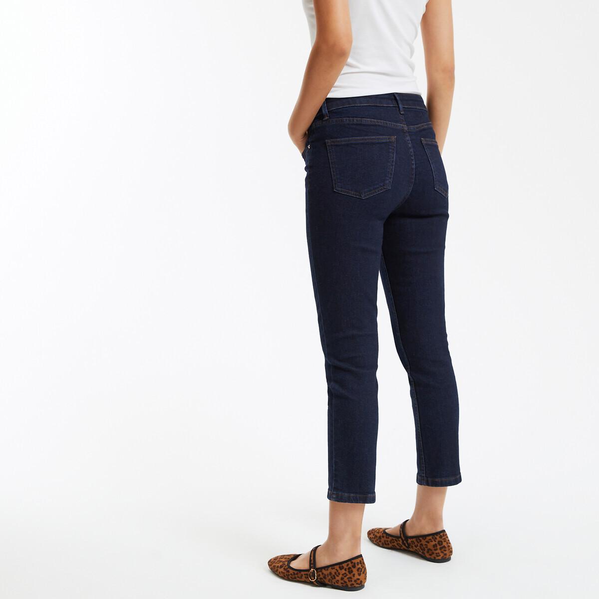 La Redoute Collections Slim Fit Cropped Jeans