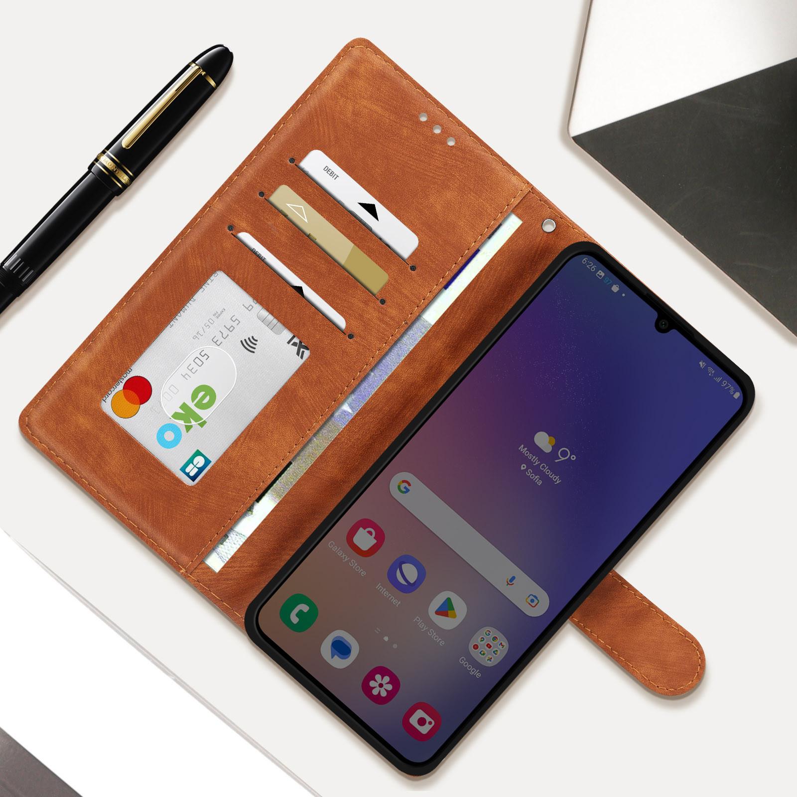 Avizar Strap Cover Hülle Samsung A05 Braun