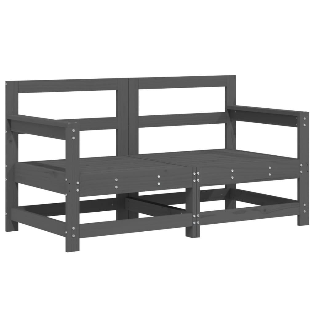 VidaXL Garten ecksofa kiefernholz