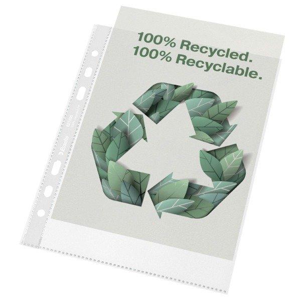 Leitz LEITZ Sichthülle PP Recycle A5 627495 transparent, 70my 100 Stück