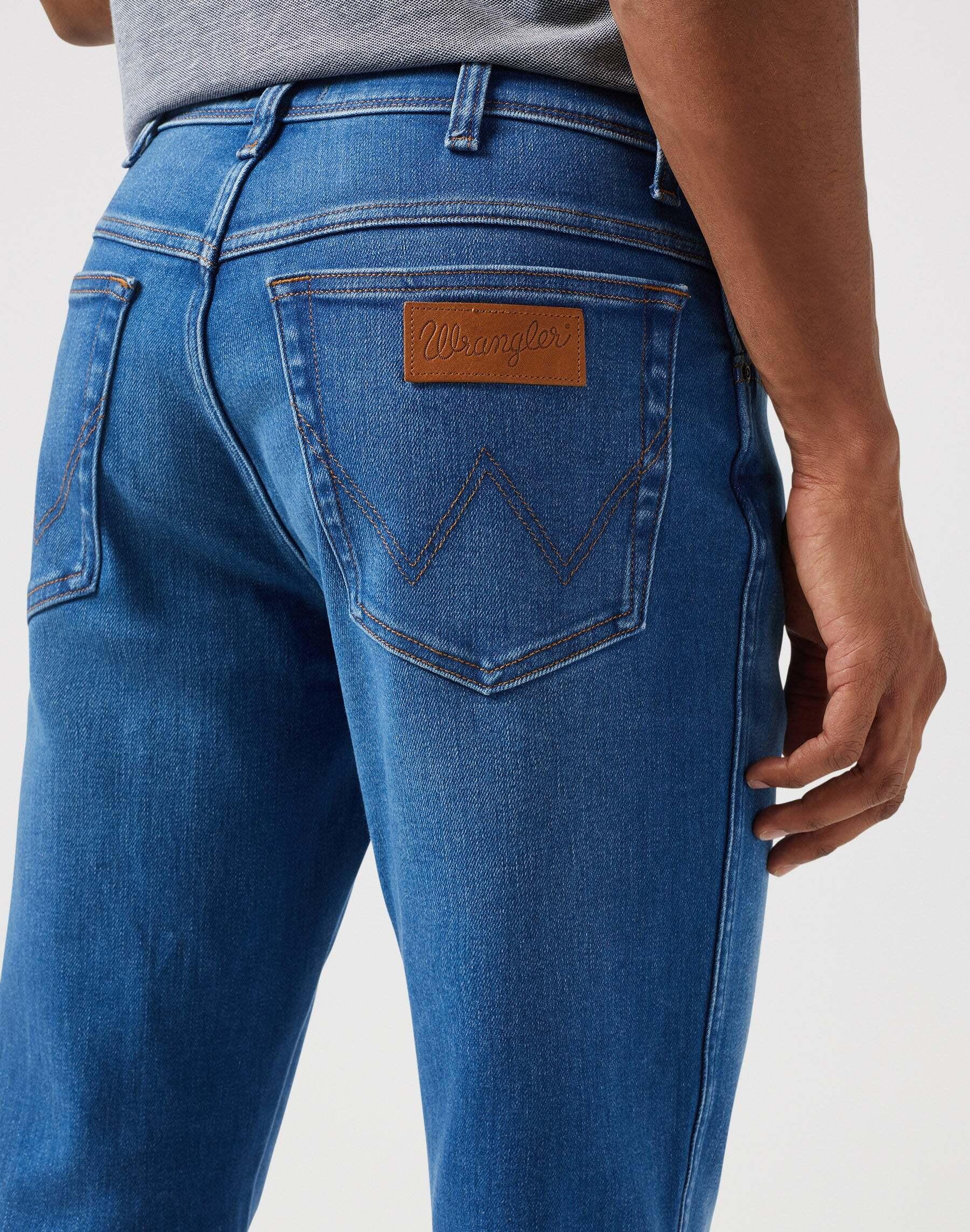 Wrangler Texas High Stretch Straight Leg Jeans