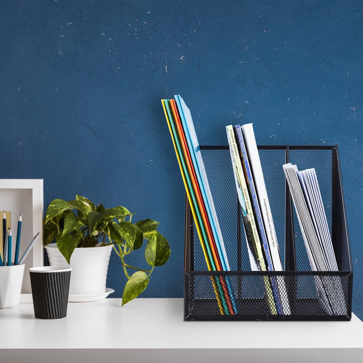 B2X Zeitschriftensammler 3 Fächer