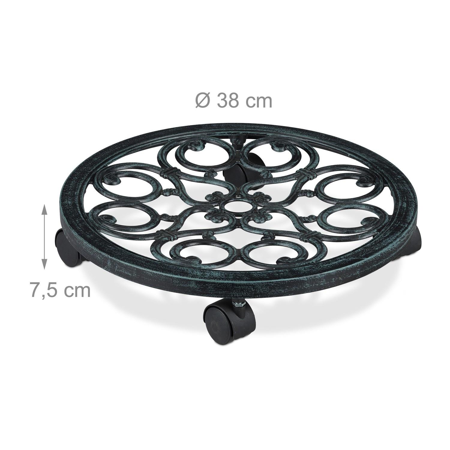 B2X Runde Rollplatte für Topfpflanzen