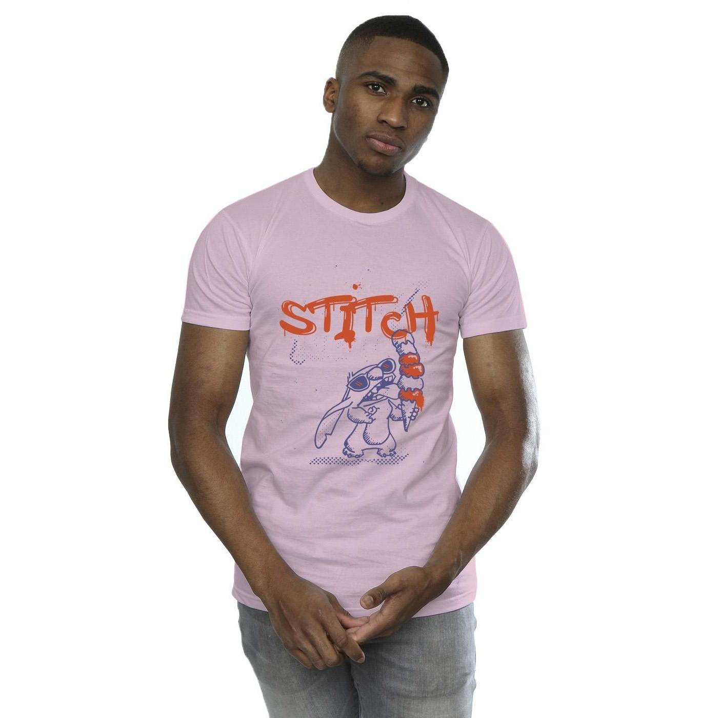 Disney Stitch Grafik Print T-Shirt