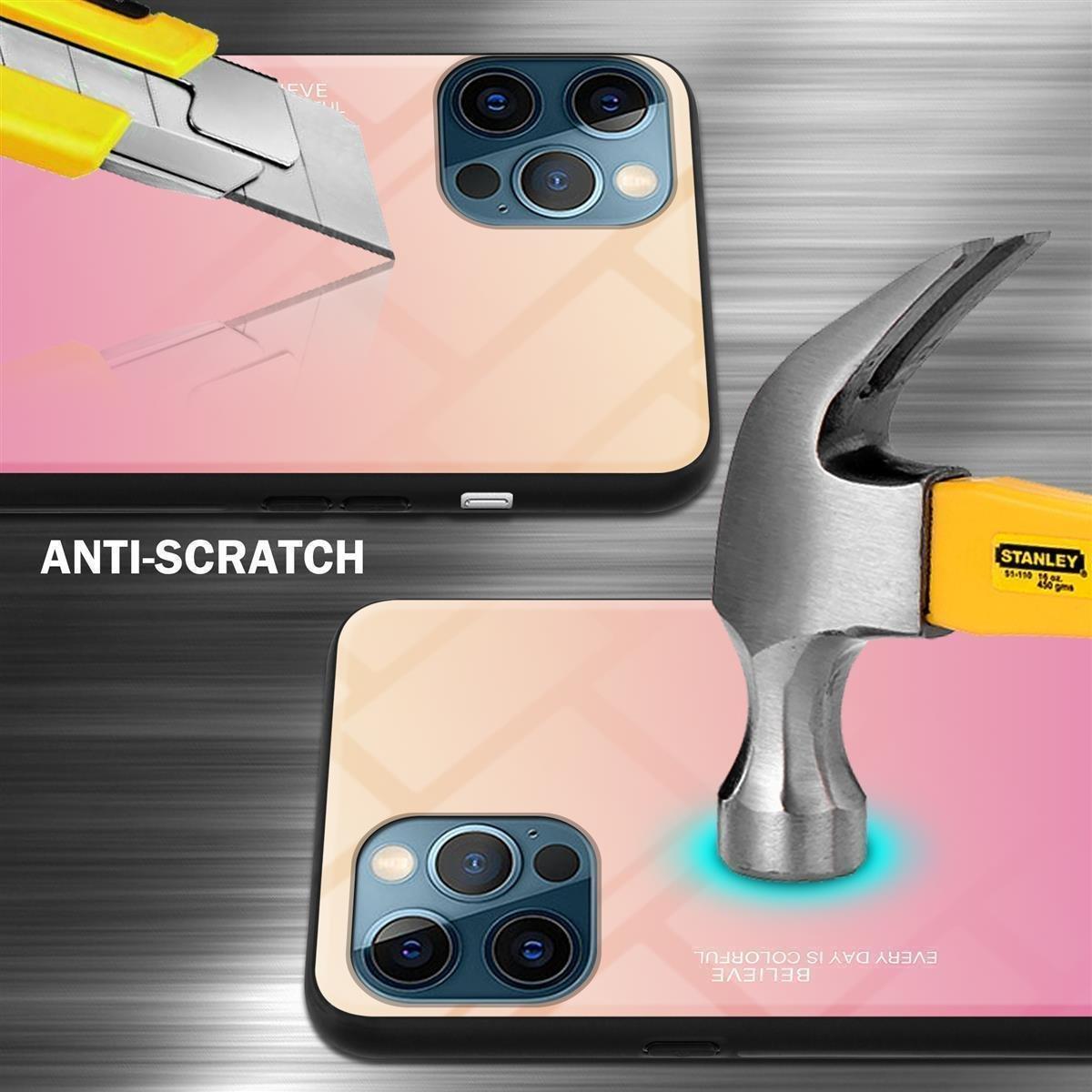 Cadorabo Hülle für Apple iPhone 12 12 PRO Zweifarbig