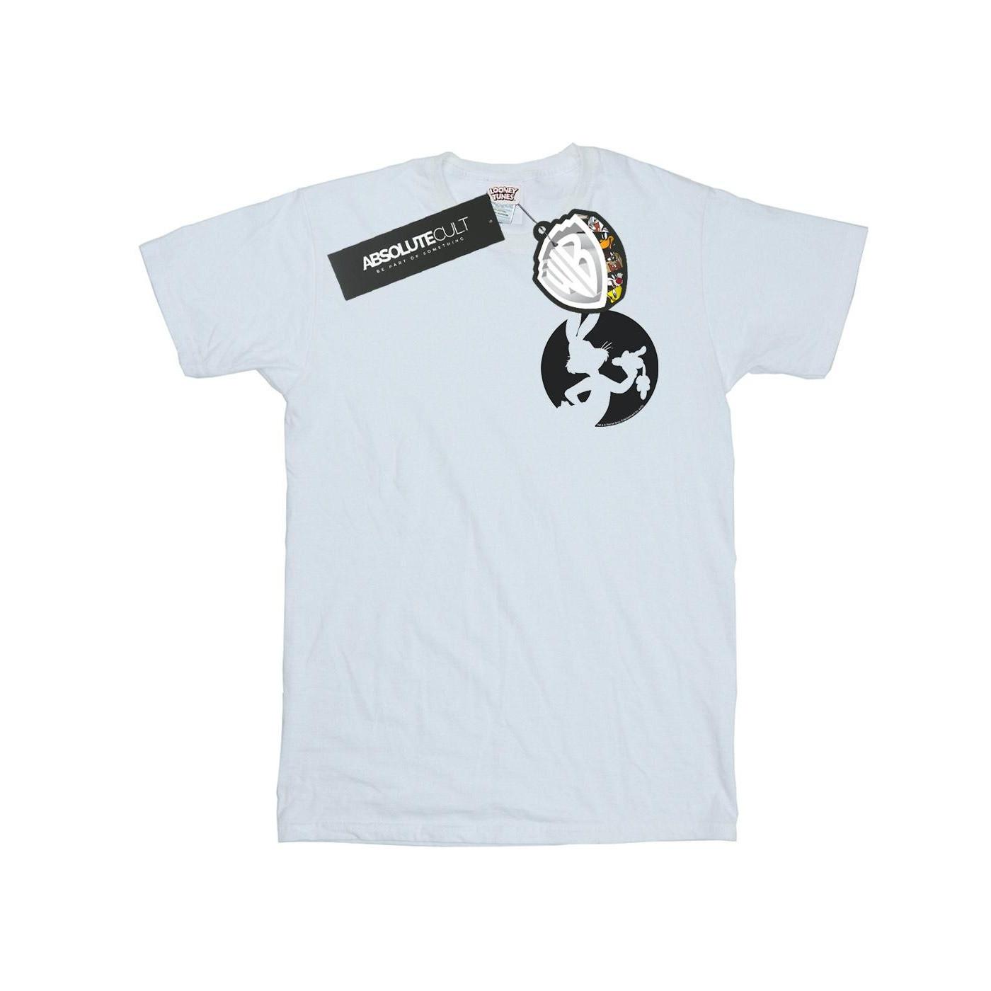 LOONEY TUNES Bugs Bunny Circle Logo T-Shirt