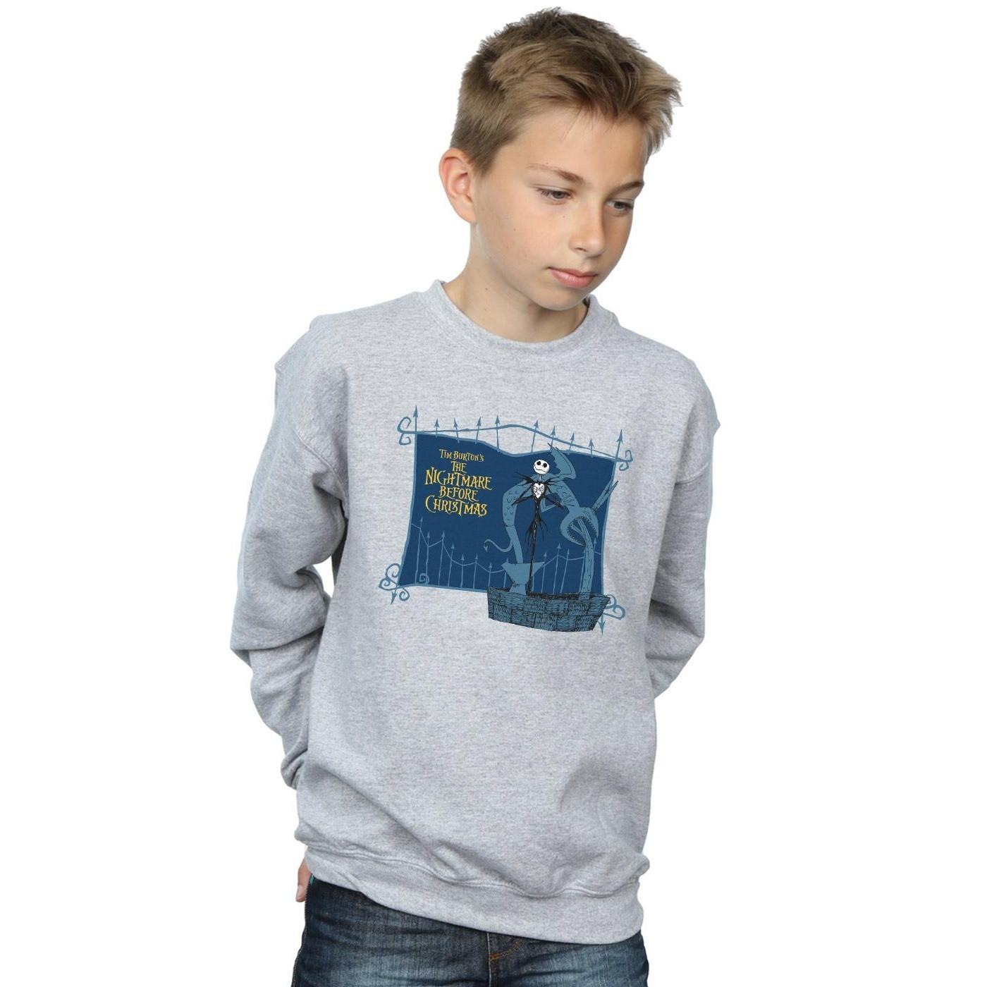 Disney Nightmare Before Christmas Jack And The Well Sweatshirt