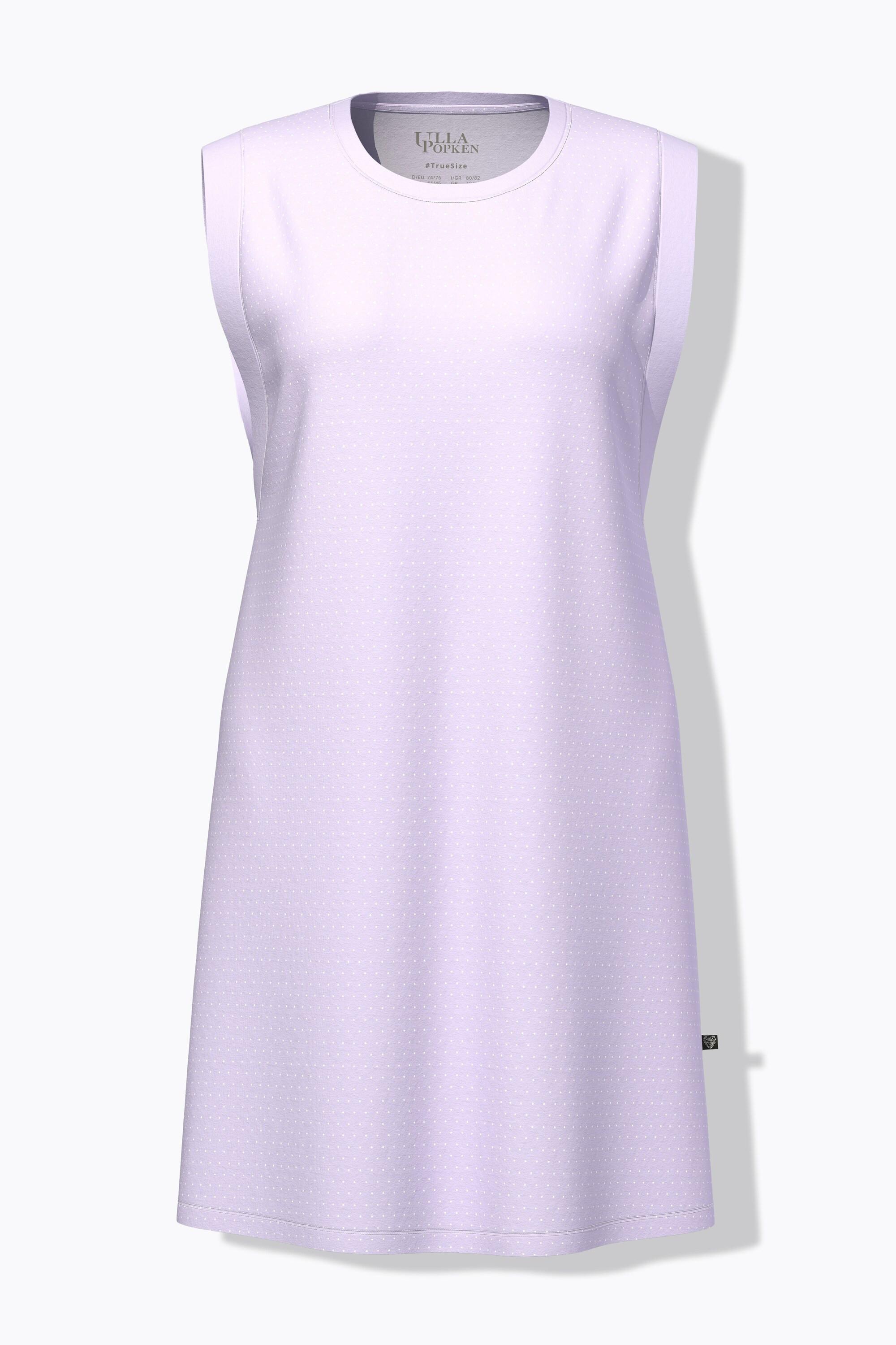Ulla Popken Longshirt, bedruckt, Rundhals, ärmellos