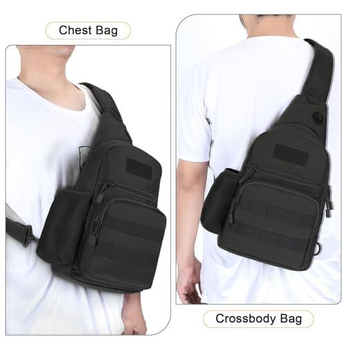 Only-bags.store Tactical Chest Bag Militärische Umhängetasche Tactical Chest Sling Pack Crossbody Bag Tactical Chest Bag Militärische Umhängetasche Tactical Chest Sling Pack Crossbody Bag