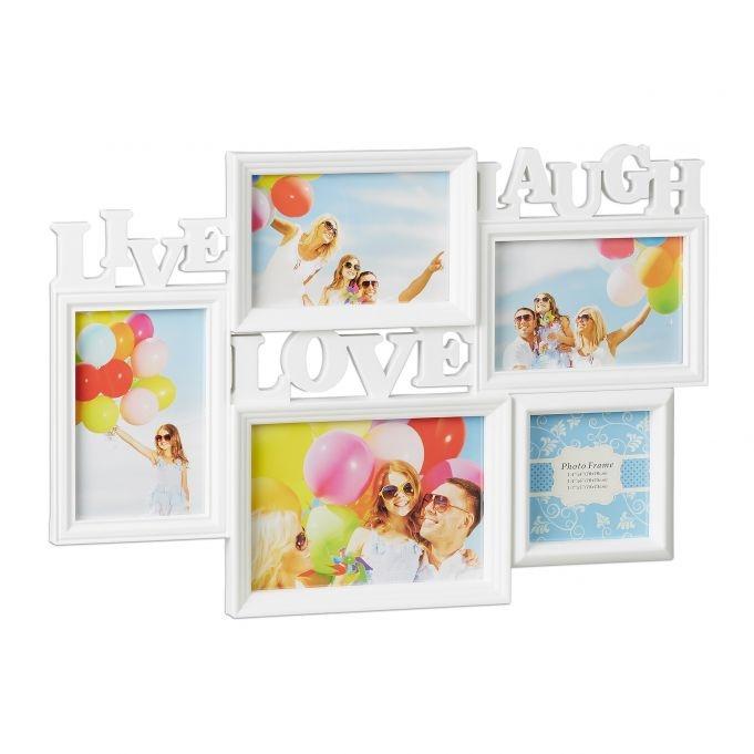 B2X Collage-Rahmen Live Love Laugh