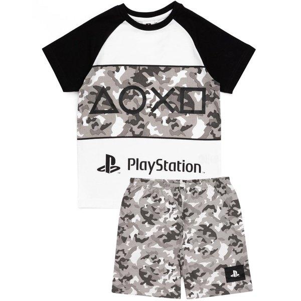 Playstation Gaming Schlafanzug mit Shorts