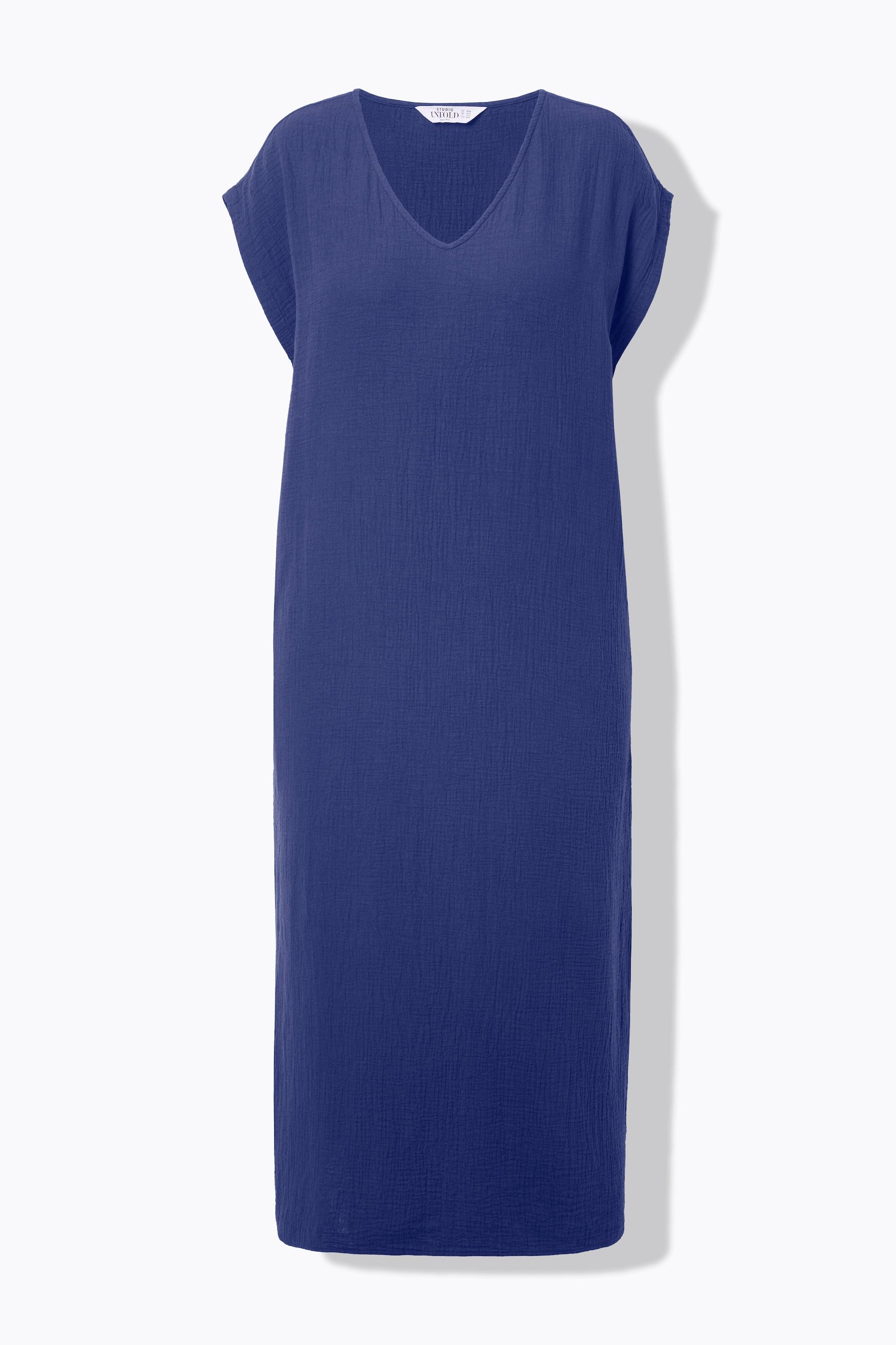 Studio Untold Midikleid Oversize Shape Musselin