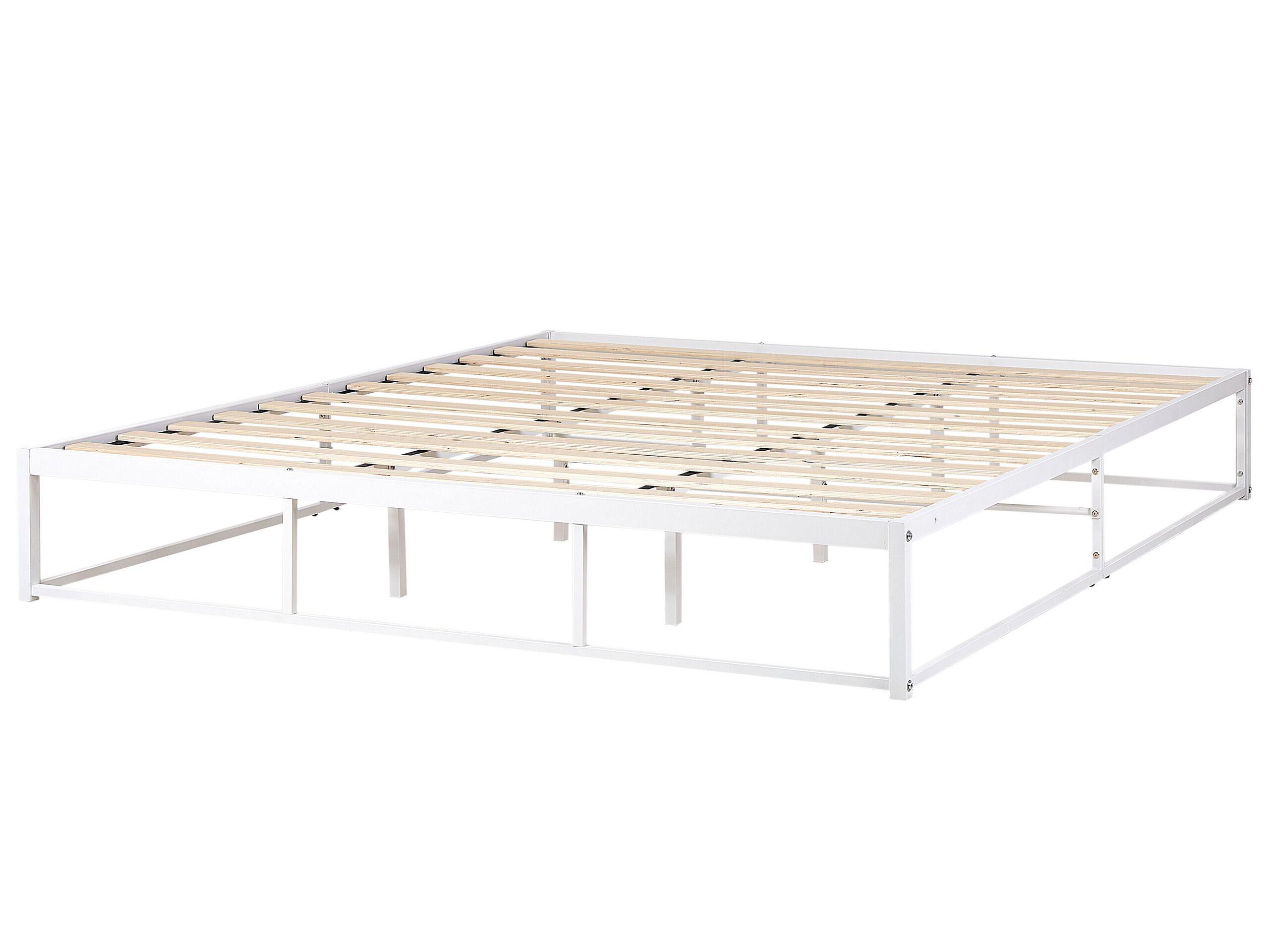 Beliani Bett mit Lattenrost aus Eisen Industriell VIRY