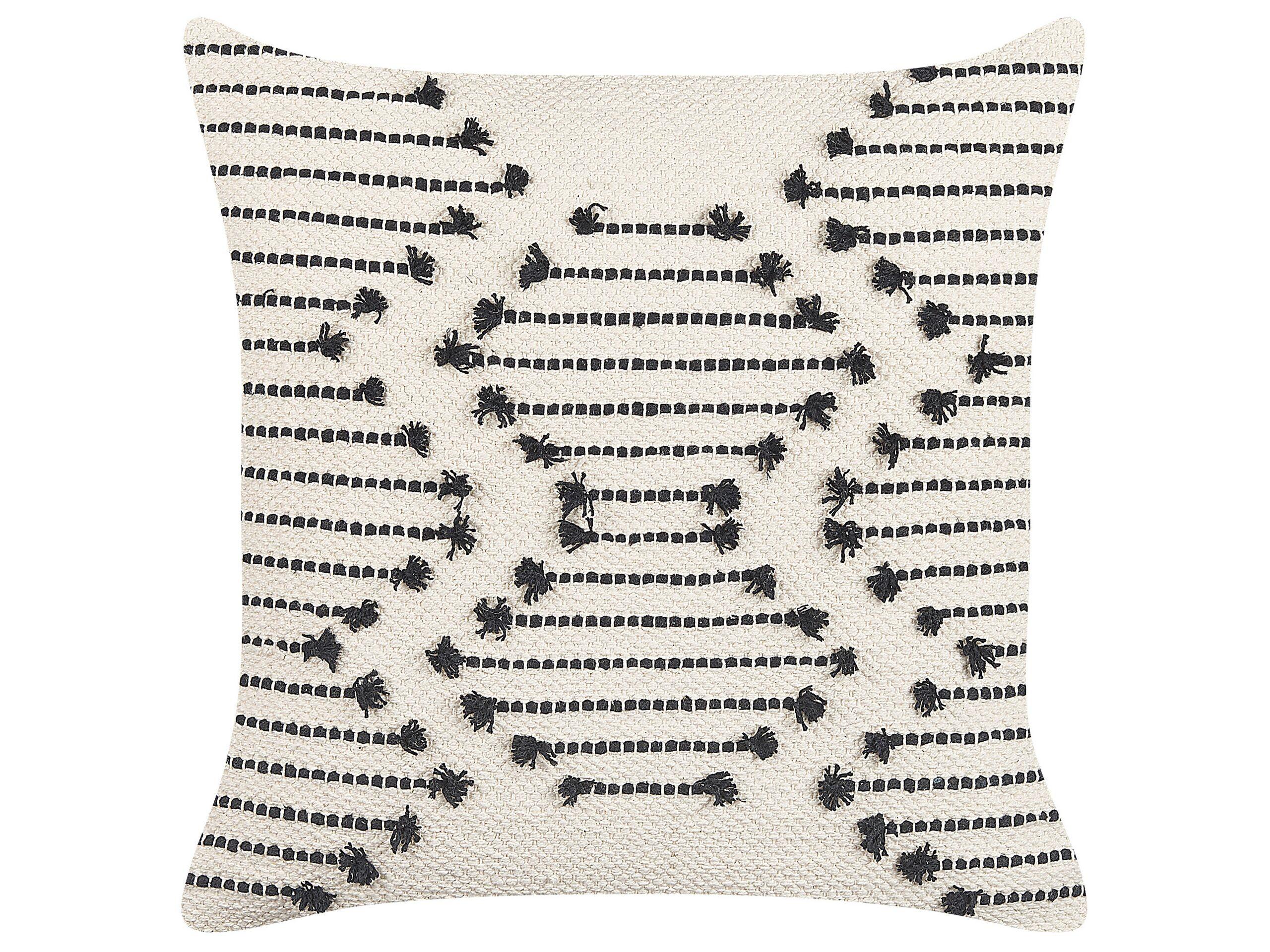 Beliani Kissen 2er Set aus Baumwolle Boho MYRTUS