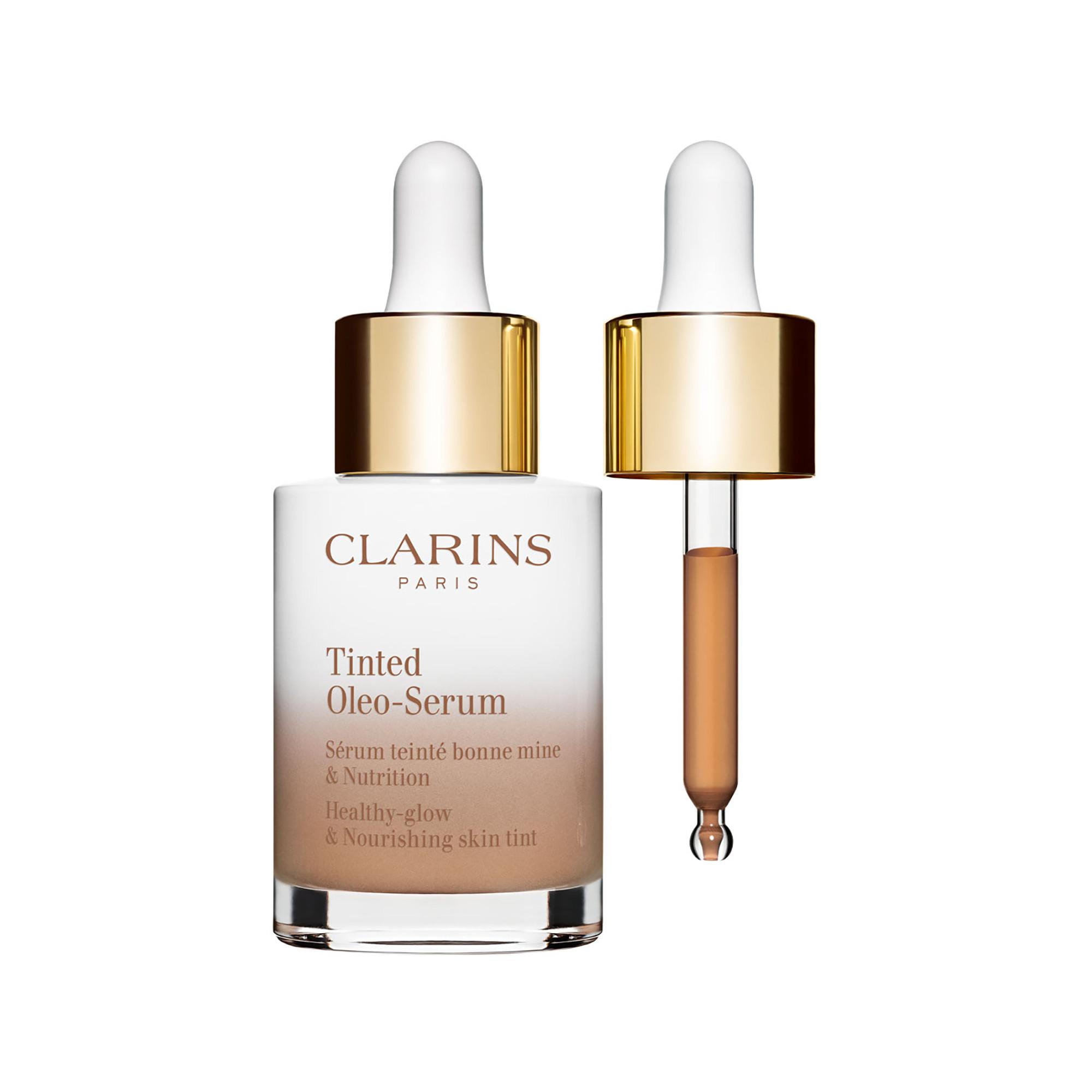 CLARINS TINTED OLEO-SERUM Tinted Oleo-Serum - Nährendes, getöntes Serum für einen gepflegten Teint