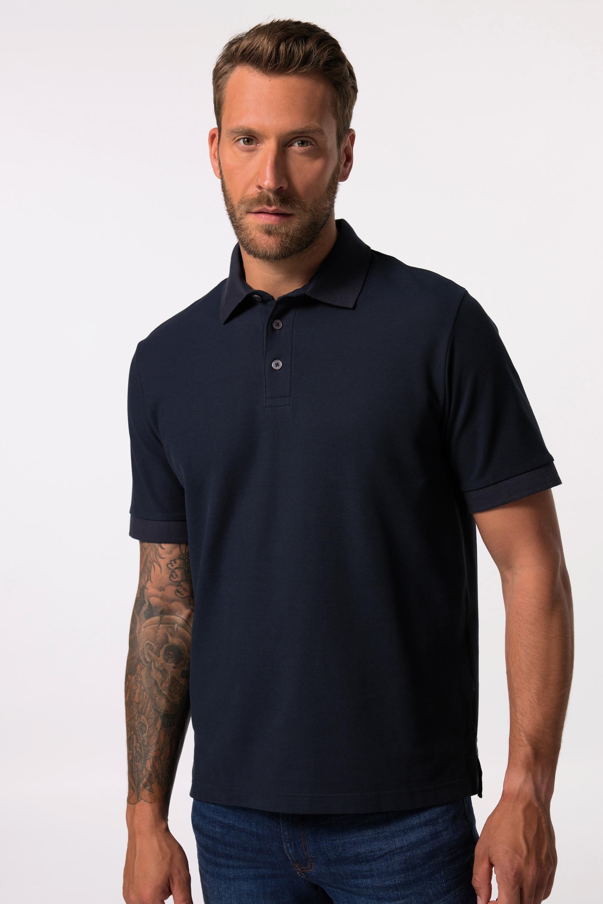 JP1880 Piqué Halbarm Poloshirt GOTS zertifizierte Biobaumwolle