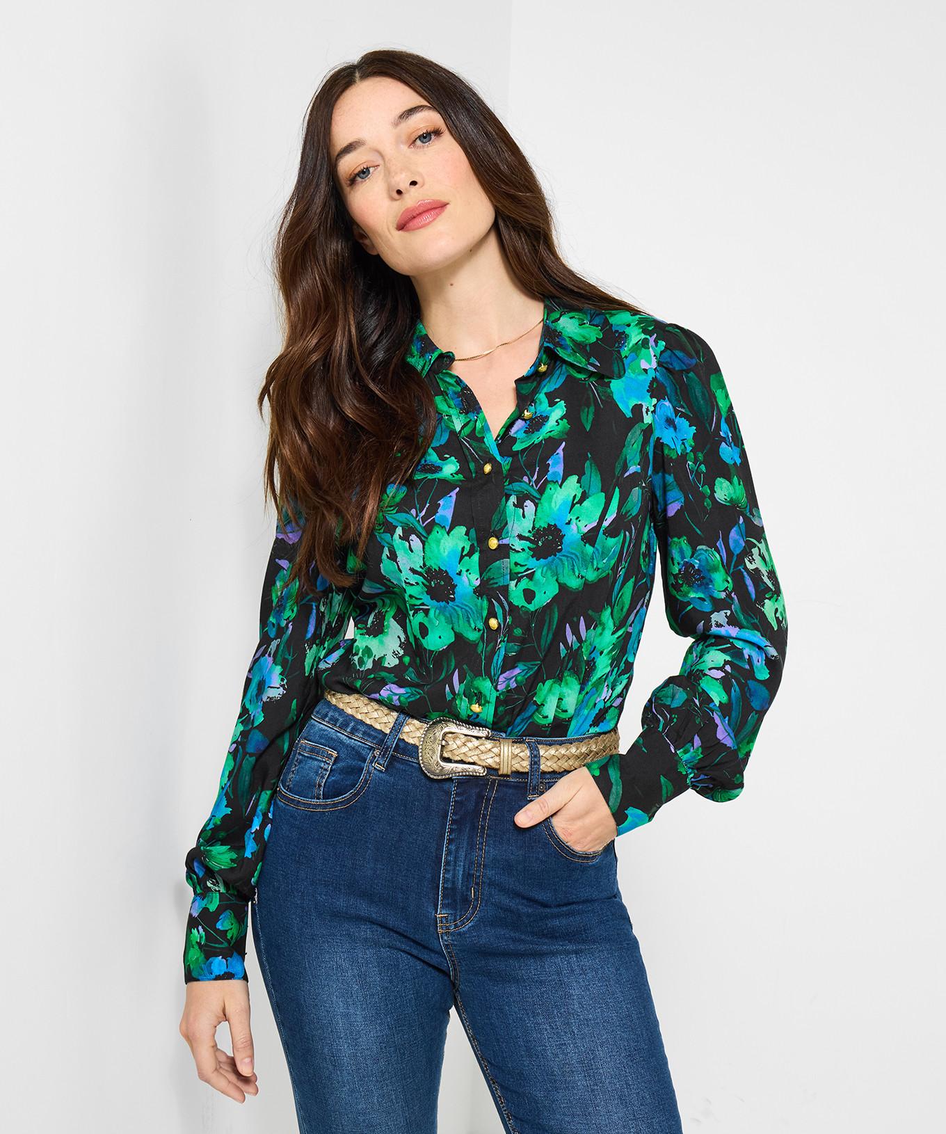 Joe Browns Vintage-Bluse mit Blumenmuster