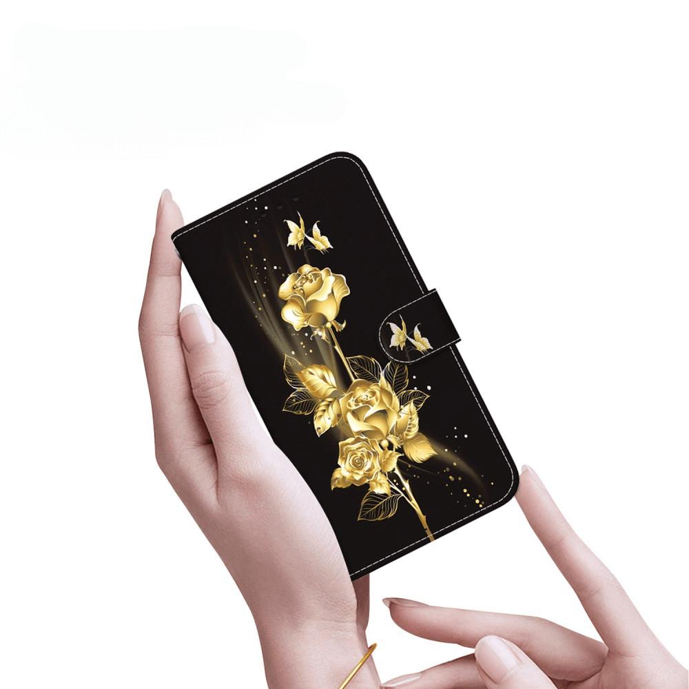 Cover-Discount Galaxy S25 - Tasche Hülle mit Blüten Motiv