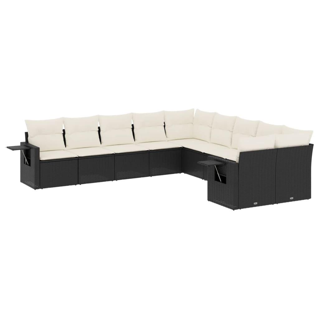 VidaXL Garten sofagarnitur poly-rattan