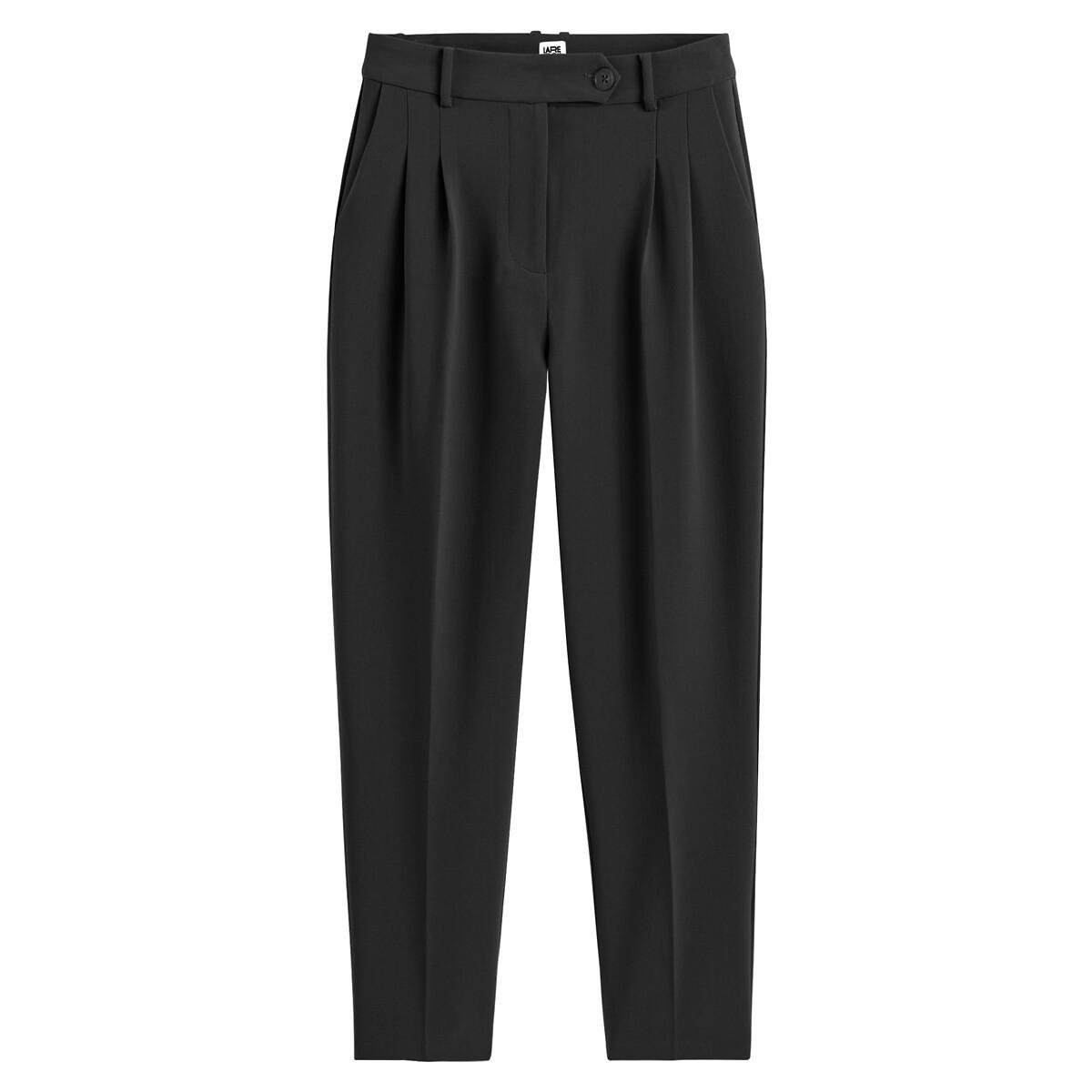 La Redoute Collections Slim-Hose mit Bundfalten