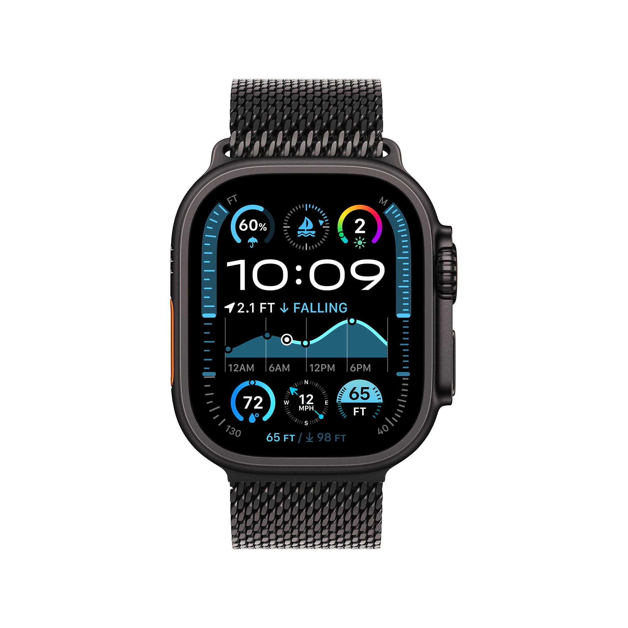 Apple AW Ultra 2 GPS + Cell 49mm with Milanese Loop - L Smartwatch