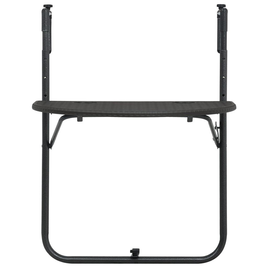 VidaXL Balkontisch plastik