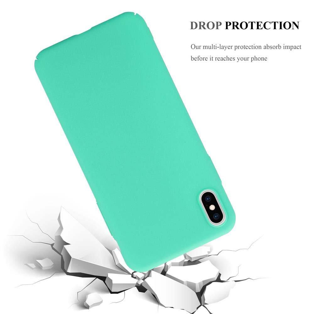 Cadorabo Hülle für Apple iPhone XS MAX Hard Case in Frosted Optik