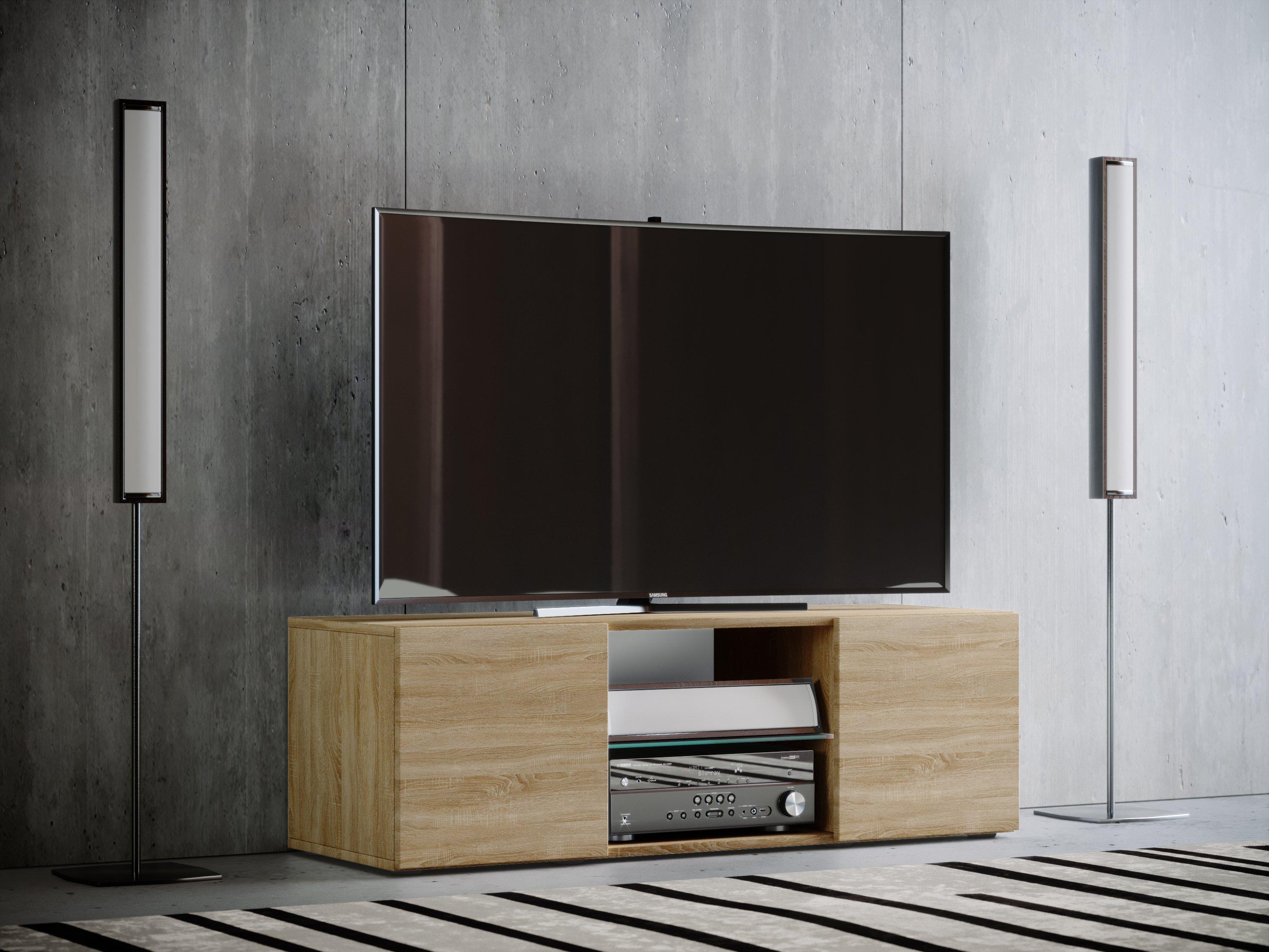 VCM TV Möbel | Lowboard | Fernsehschrank | Maße H. 40 x T. 36 cm | Fernseh Möbel - Lowina