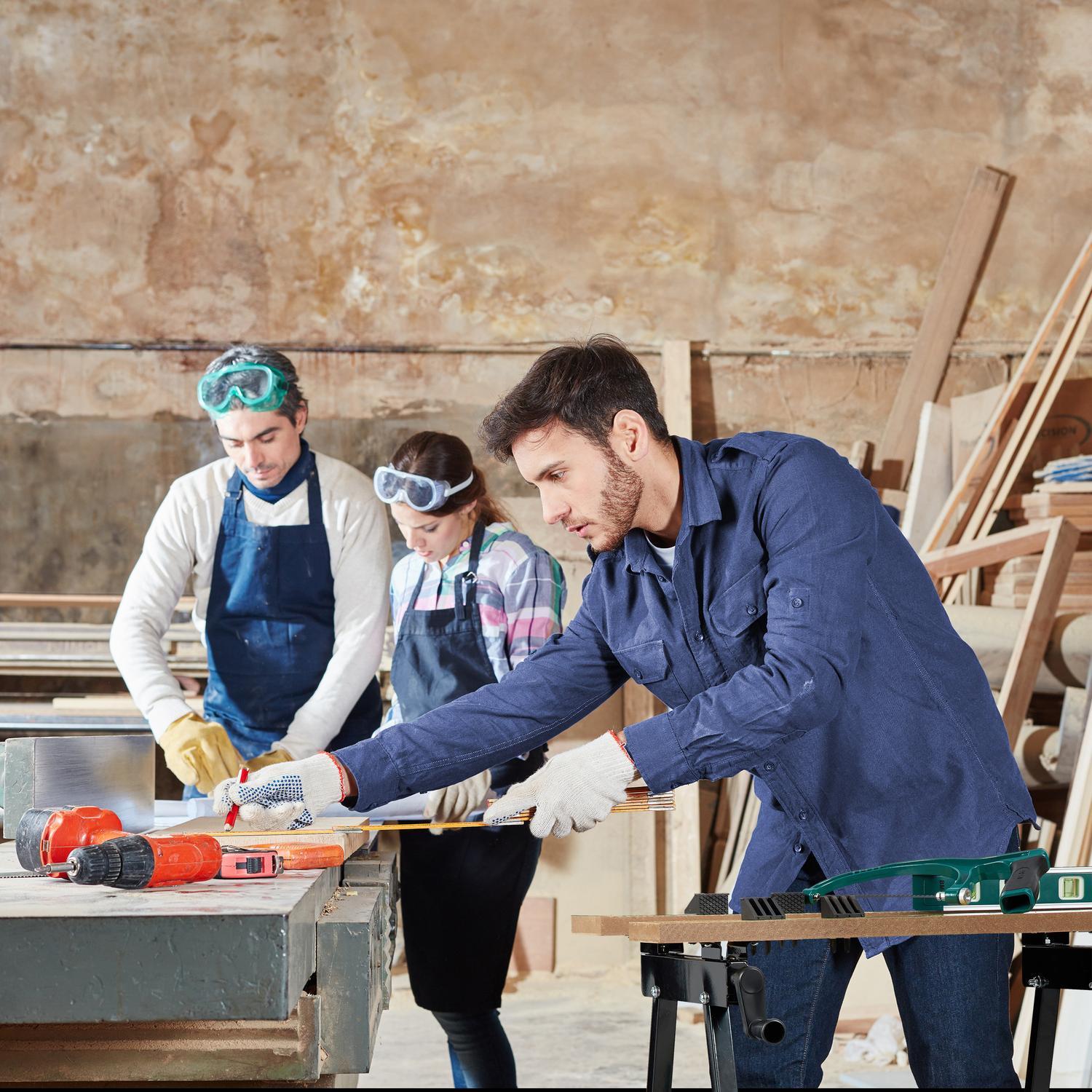 B2X Klappbare Werkbank aus Stahl