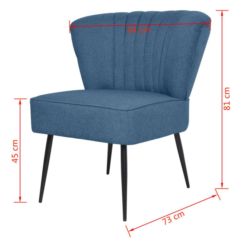 VidaXL Cocktailstuhl gewebe