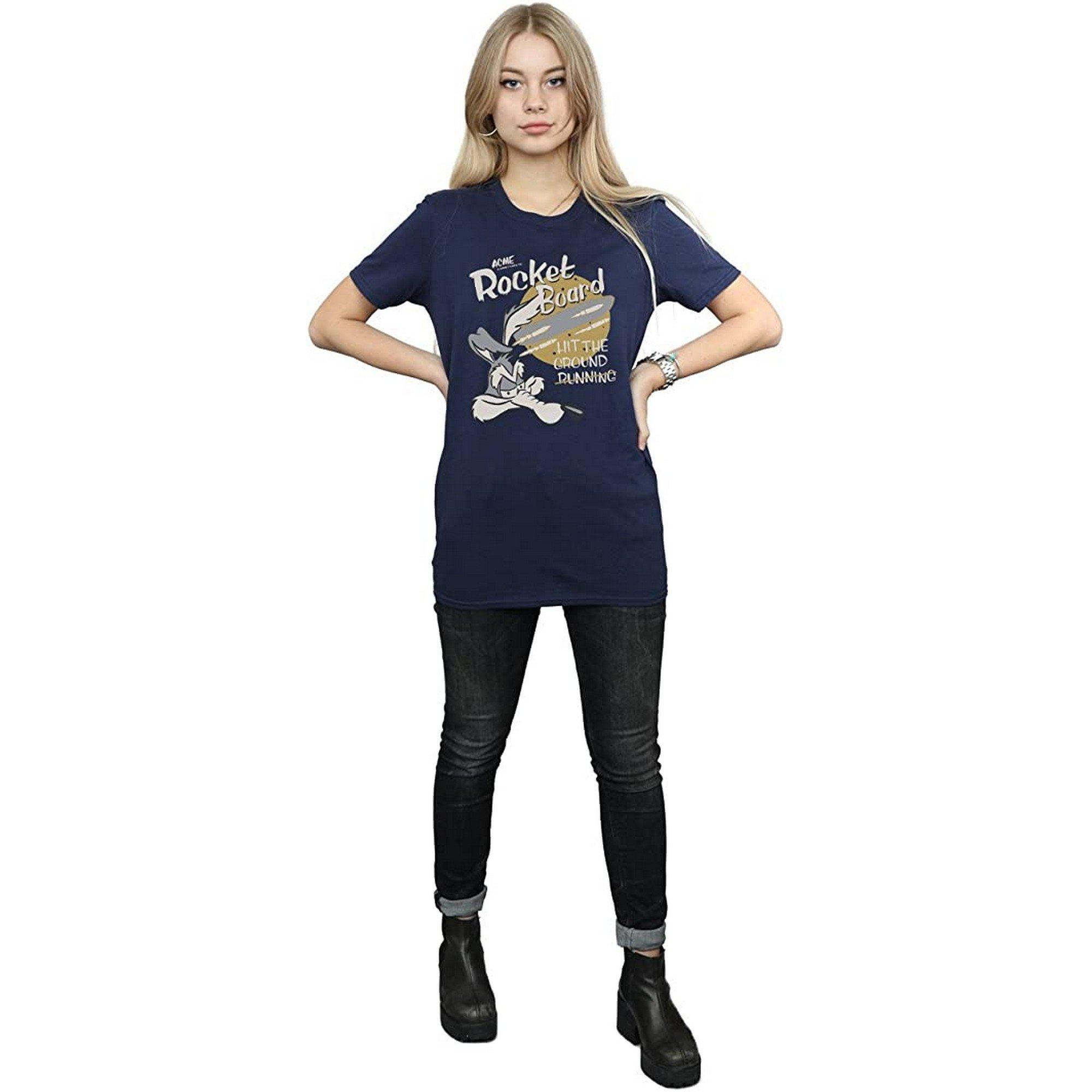 LOONEY TUNES Rocket Board T-Shirt