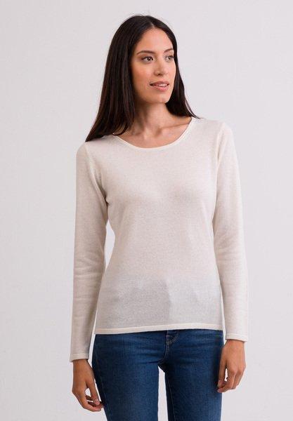 CASH-MERE.CH Kaschmir Rundhals Pullover