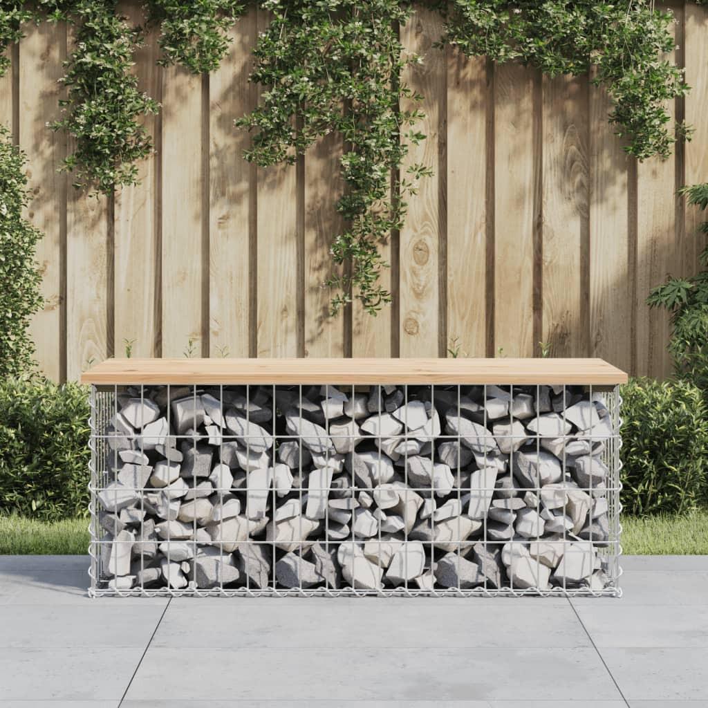 VidaXL Gartenbank kiefernholz
