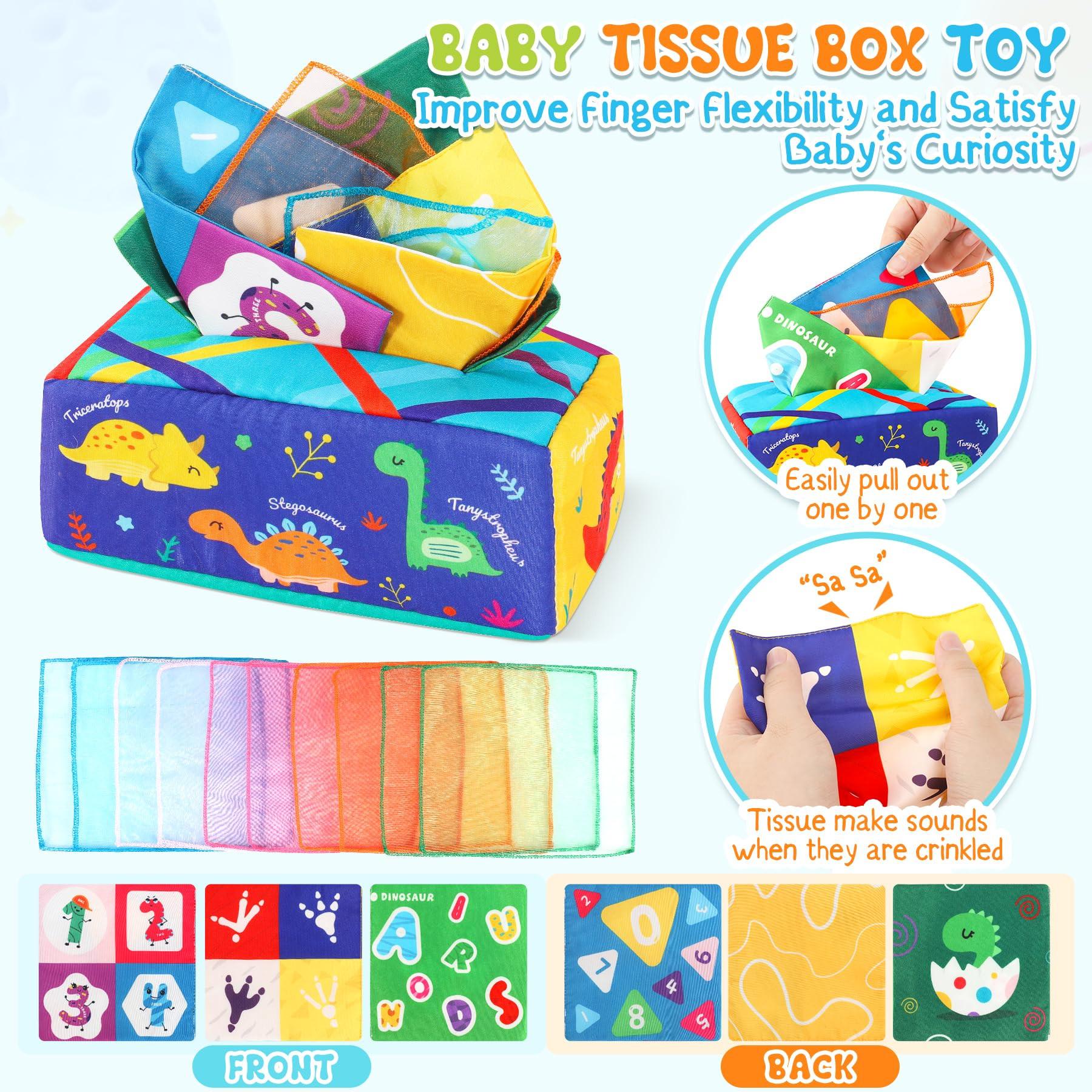 Activity-board Babyspielzeug, 5er Set Babyspielzeug, Babyspielzeug Motorikspielzeug | Baby Türbox | Baby Stapelturm | Greifball für Babys