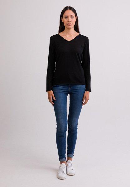 CASH-MERE.CH Kaschmir V-Ausschnitt Pullover