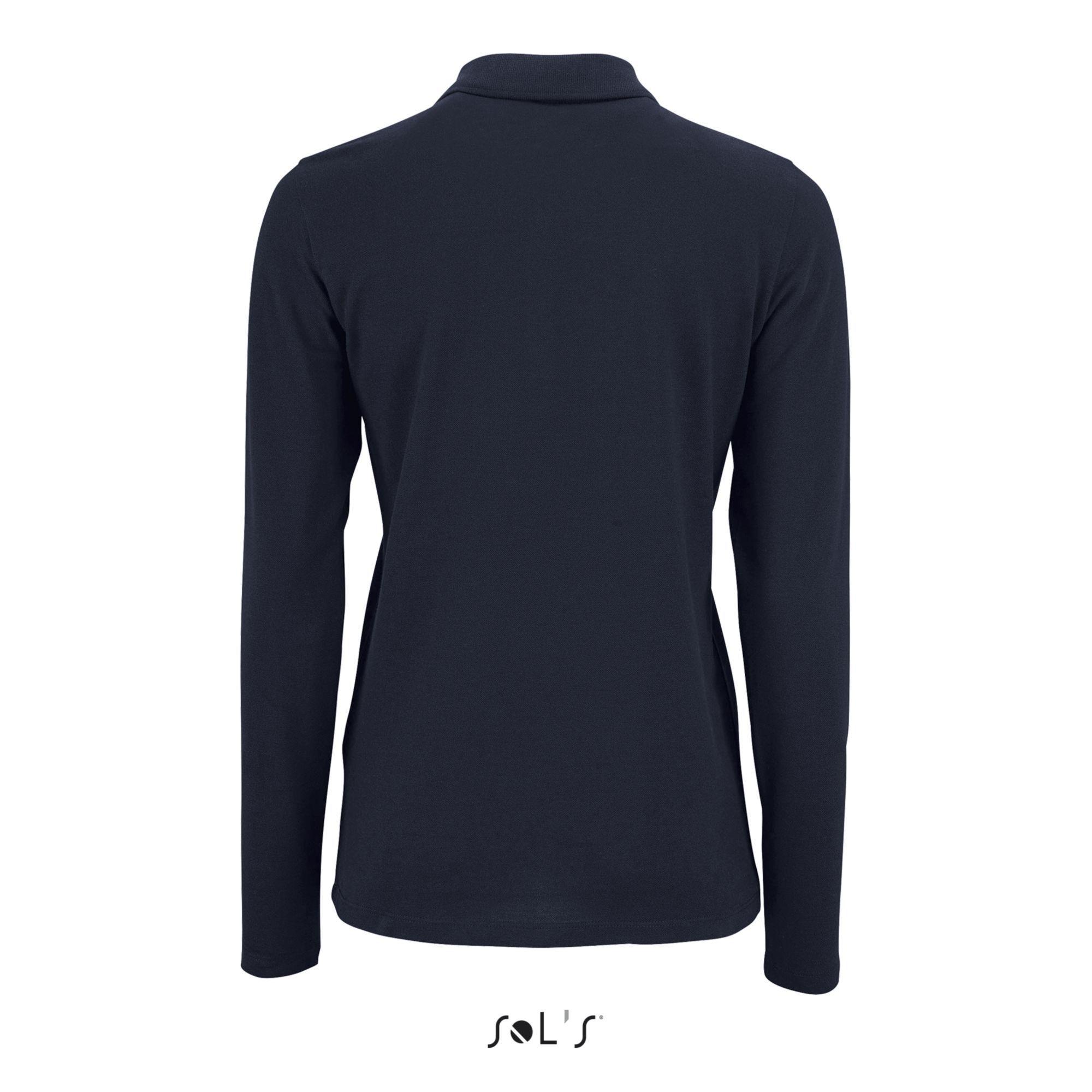 SOLS Perfect Langarm Poloshirt