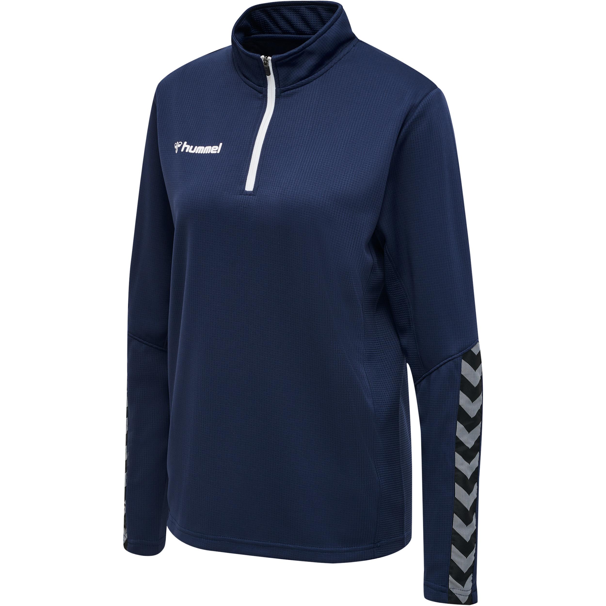 Hummel sweatshirt damen humme demi-zip hmauthentic