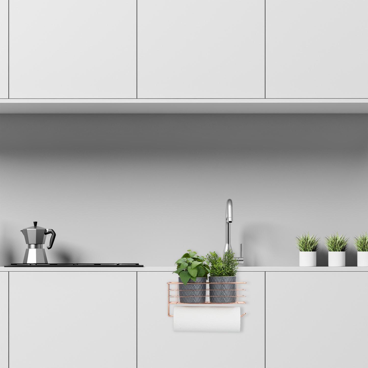 B2X Hängekorb mit Halter für Papierhandtücher