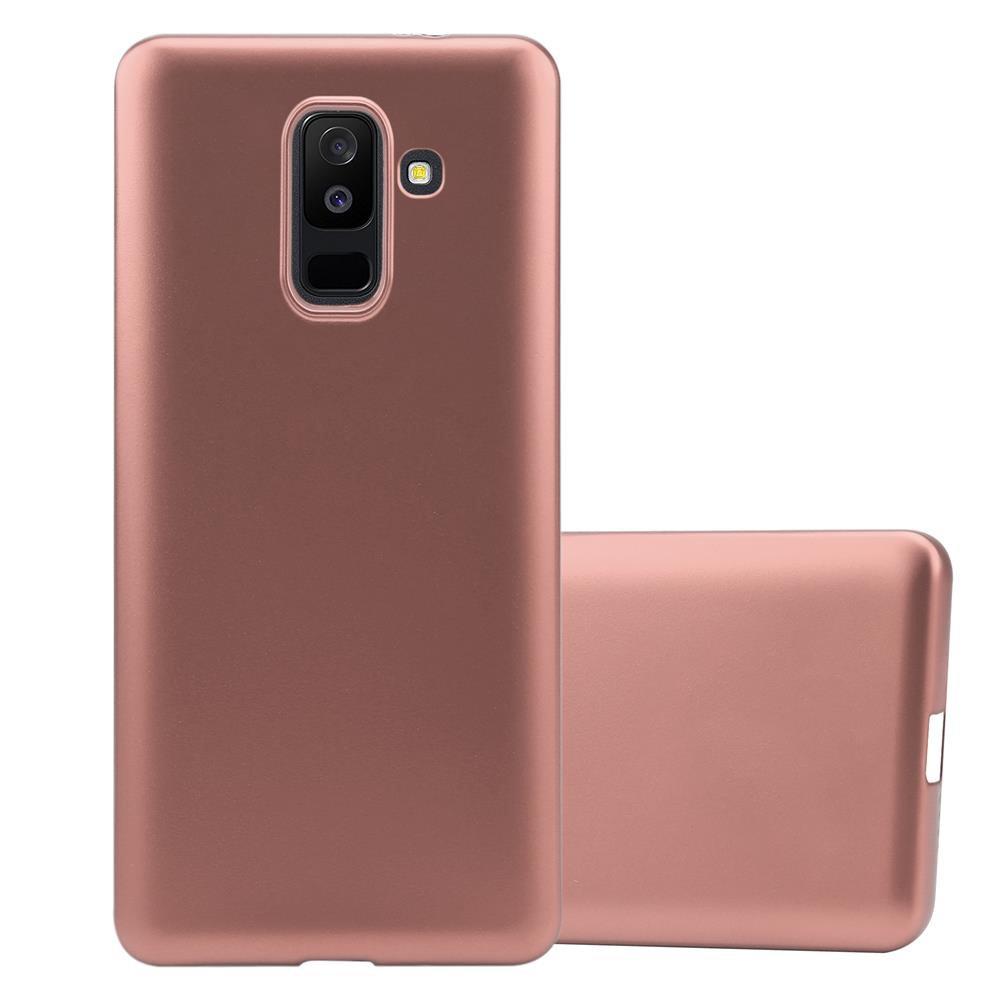 Cadorabo Hülle für Samsung Galaxy A6 PLUS 2018 TPU Silikon Matt