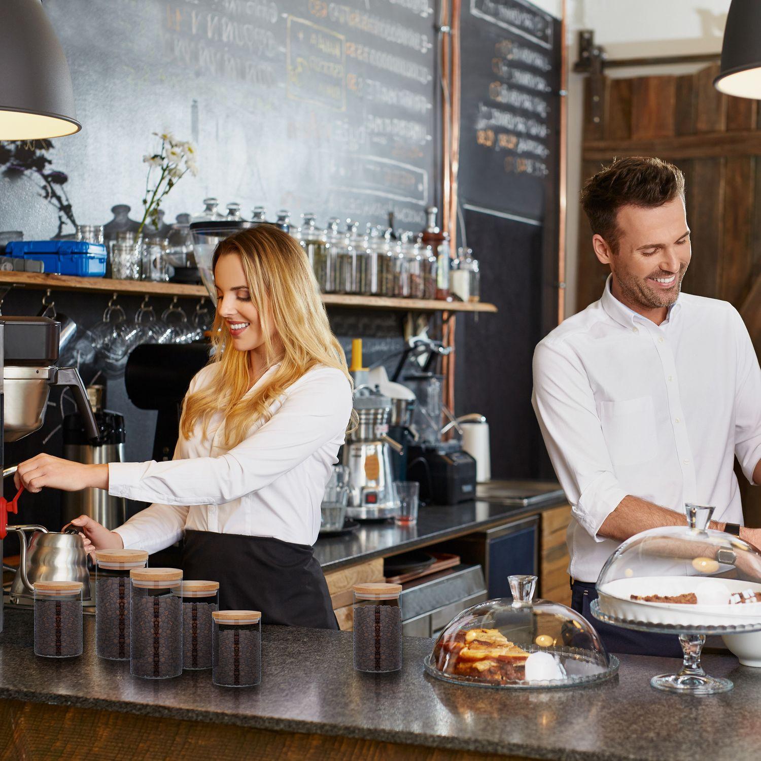 B2X 6 Stk. Vorratsgläser in verschiedenen Größen