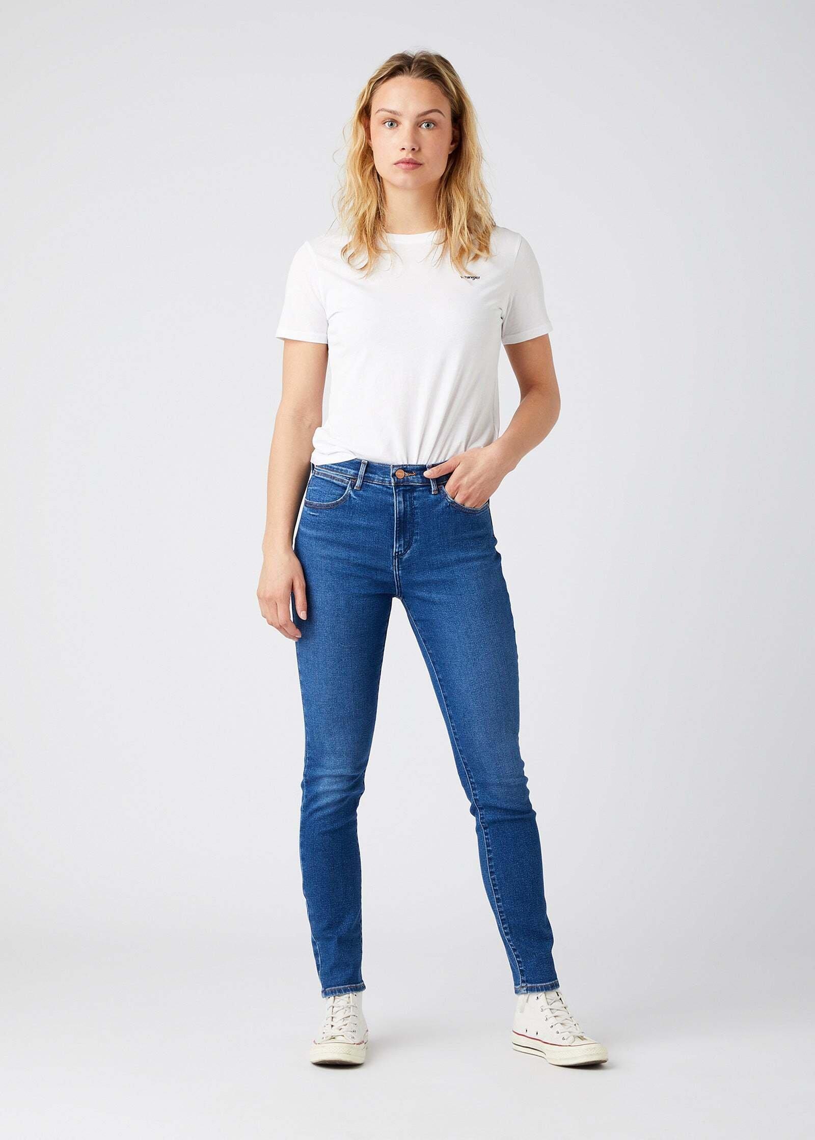 Wrangler Skinny Fit High Rise Jeans