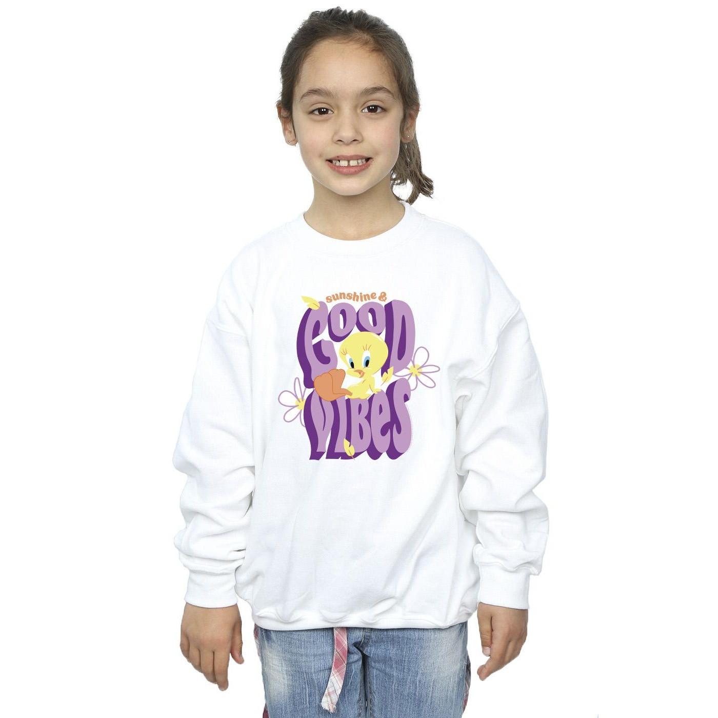 LOONEY TUNES Tweeday Sunshine & Good Vibes Sweatshirt