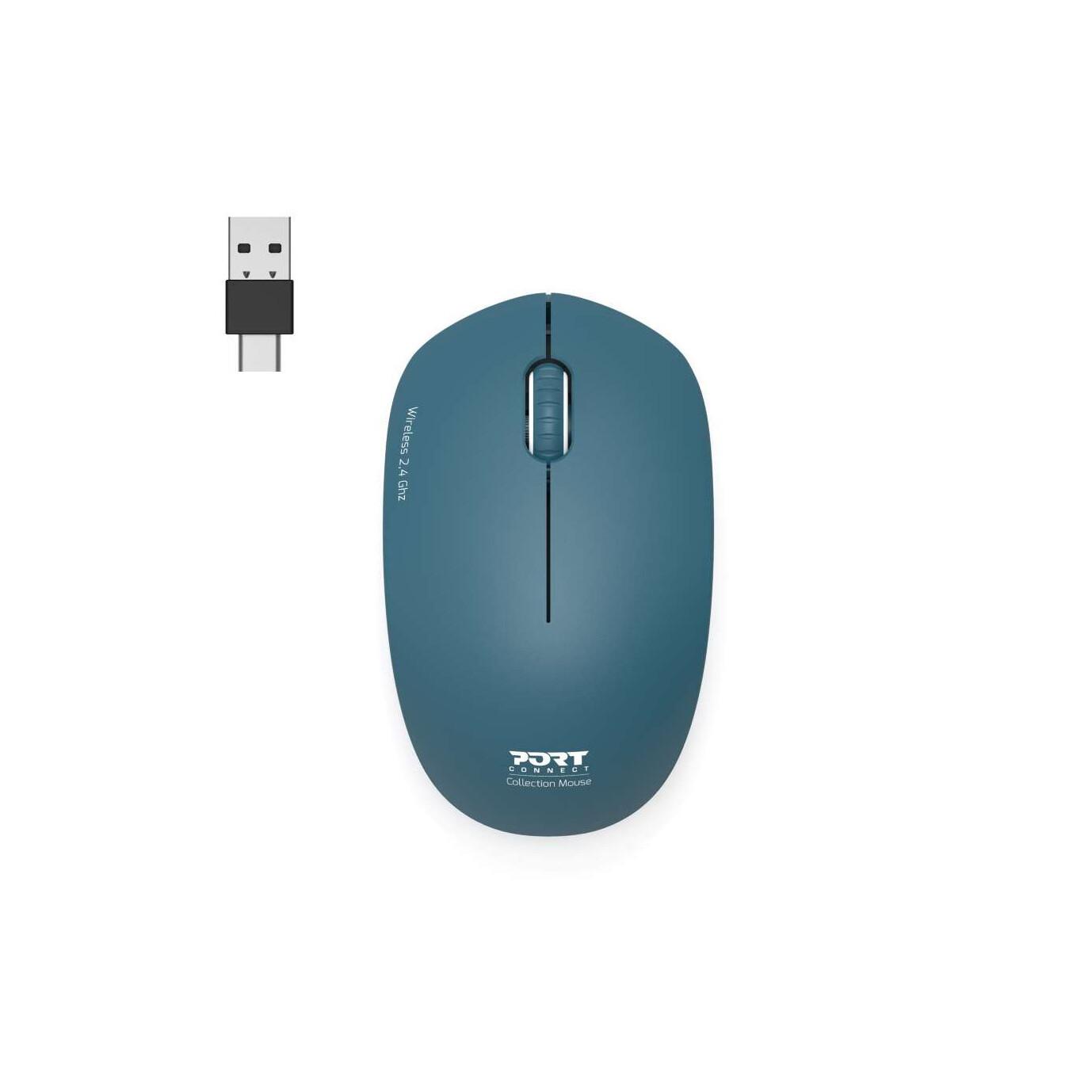 Port Designs Kabellose Maus pc wireless 2.4 ghz Collection 2