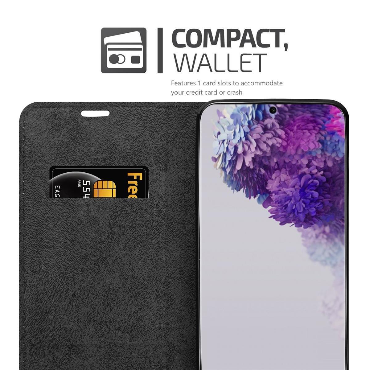 Cadorabo Hülle für Samsung Galaxy S20 ULTRA Magnetverschluss, Kartenfach