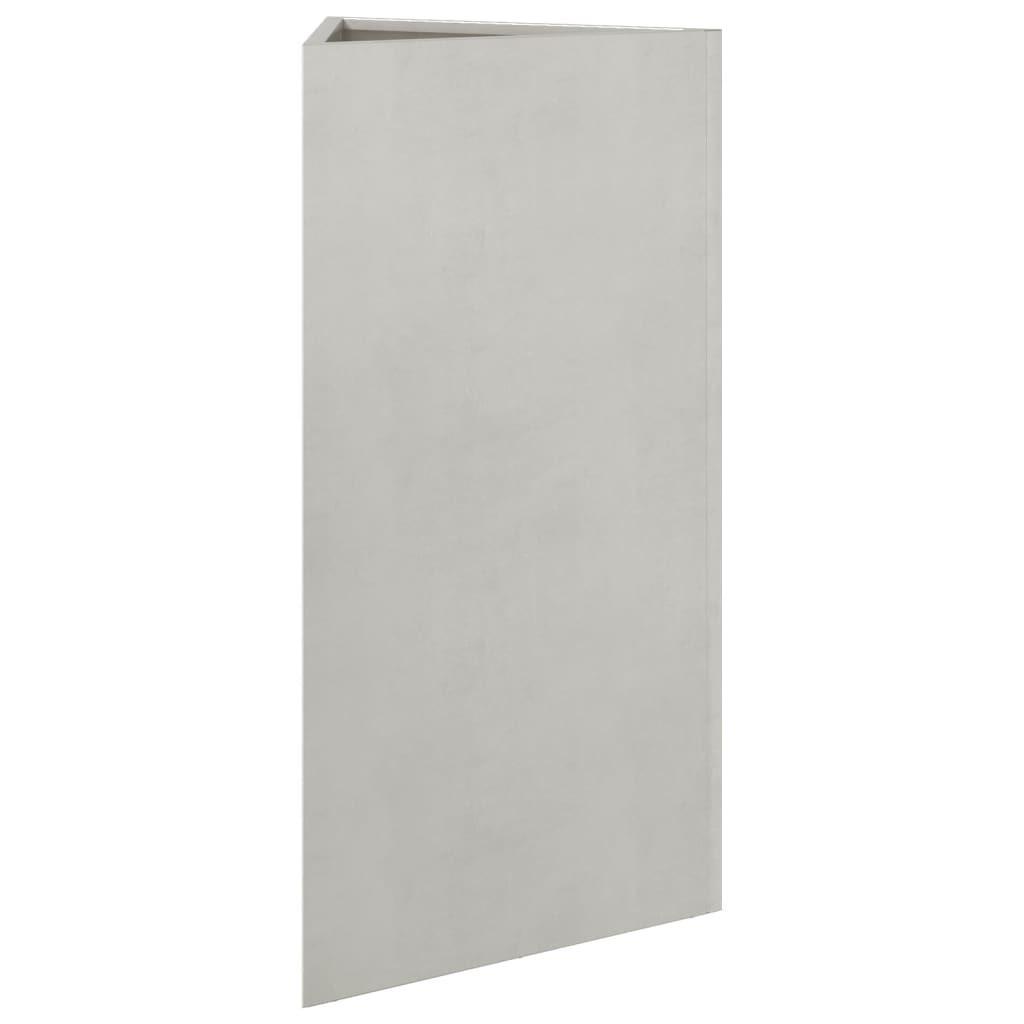 VidaXL Pflanzkübel metall